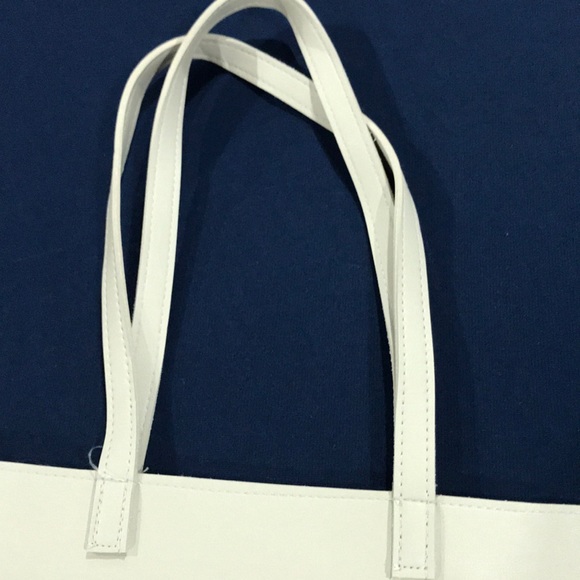 Simulated leather tote—small - Picture 2 of 7